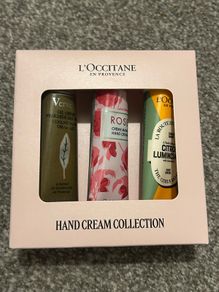 Loccitane hand cream collection