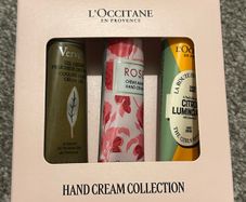 Loccitane hand cream collection