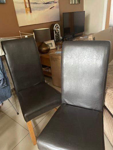 Dining chairs (6) for sale
