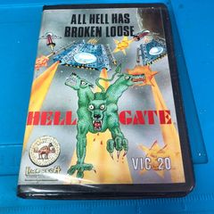 VIC20 - Hellgate - Commodore VIC 20 Tape - complete in box