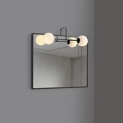 NEW Black Metal Frame Wall Mirror from Marks and Spencer