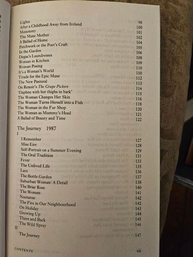 Eavan Boland New Collection Of Poems First Edition Paperback In Good Condition. See Photos For Same.