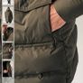 Next Long Length Puffer Parka Jacket Image 5