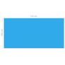 Rectangular Pool Cover 732 x 366 cm PE Blue Image 2