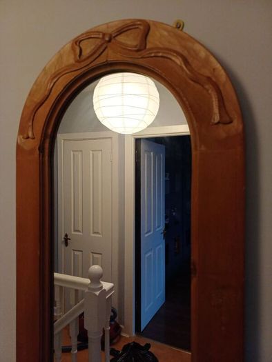 Hand Carved Wall Mirror