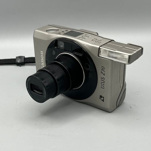 Canon Ixus Z 70 35mm Compact Film Camera - Silver - Tested