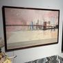 1983 David Lingwood Brooklyn Bridge Lithograph Image 2