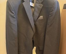 Charcoal Grey Slim Fit Essential Suit Jacket