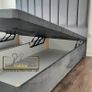 ottoman lift up bed frame and headboard Image 10