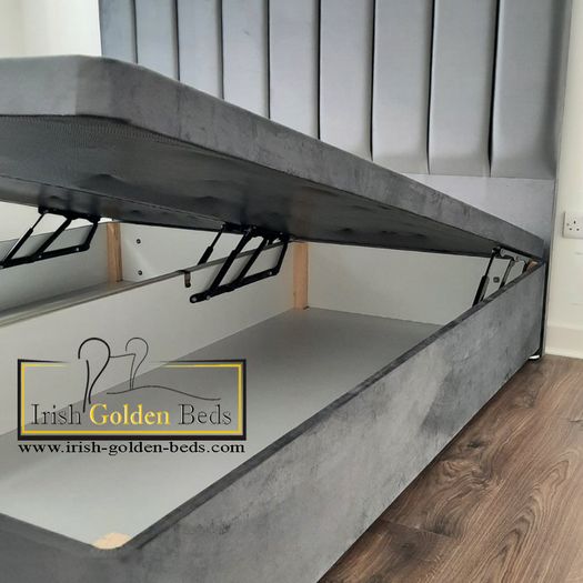 ottoman lift up bed frame and headboard