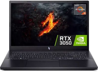 Acer Nitro V15 Gaming 15.6" Laptop, Ryzen 5 7535HS 16GB, 512GB SSD, Windows 11, NVIDIA GeForce RTX 3050