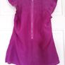 Women's Oasis Silk Top Size 10 Image 3
