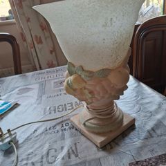 Beautiful Large Living Room Opaline Lamp