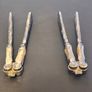 A Pair of Victorian Brass Plated Nutcracker / Lobster Cracker Vintage Metal Image 6