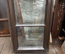 Double glazed aluminium window