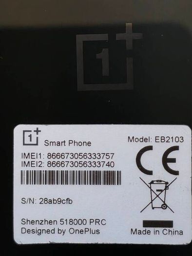 Nord One Plus Android smartfone