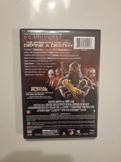 Batman Vs Robin (DVD, 2015) DC Universe.