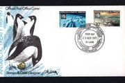 1971 Australian Antarctic Territory  10th Anniversary of Antarctic Treaty Commemorative Stamps First Day Cover (FDC)