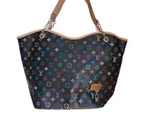 LV Murakami 'Monogram Multicolore Noir' Tote