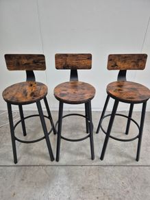 Industrial Style Bar Stools