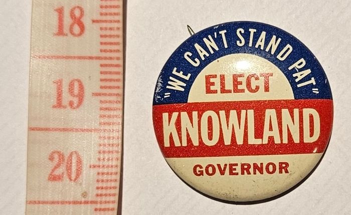 US Election Button