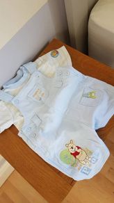 Disney two piece dungarees top baby set summer 6-9 months