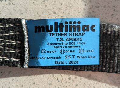 Multimac Straps (Plated Tether / Type 2 - 2024)