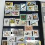 Ace Black 32 page/ 16 leaf Stamp Album with over 900 stamps. Thematic of Animals, Plants, Classic Cars, Space, Trains, Sport & Disney noted. Image 8