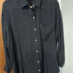 Pull & Bear cotton oversized shirt