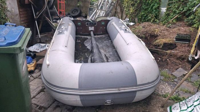 Gladiator 4.2 inflatable boat.