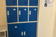 set of lockers