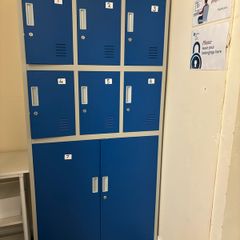 set of lockers
