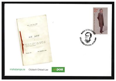 2009 Ireland The 100th Anniversary of the Birrel Land Act Commemorative Stamp An Post First Day Cover (FDC)