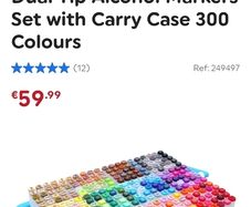 300 professional alcohol markers set