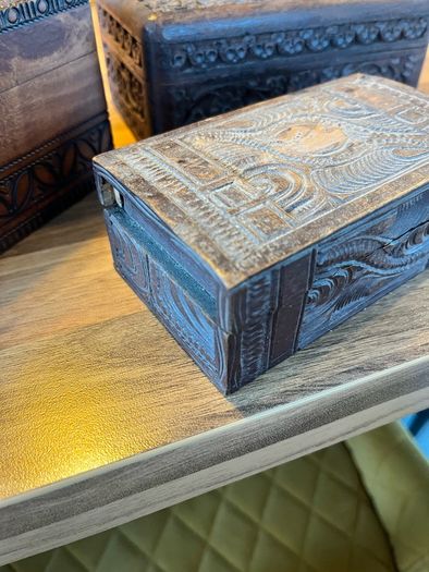 Vintage Trinket Boxes x3