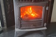 Solid fuel stove, 7Kw
