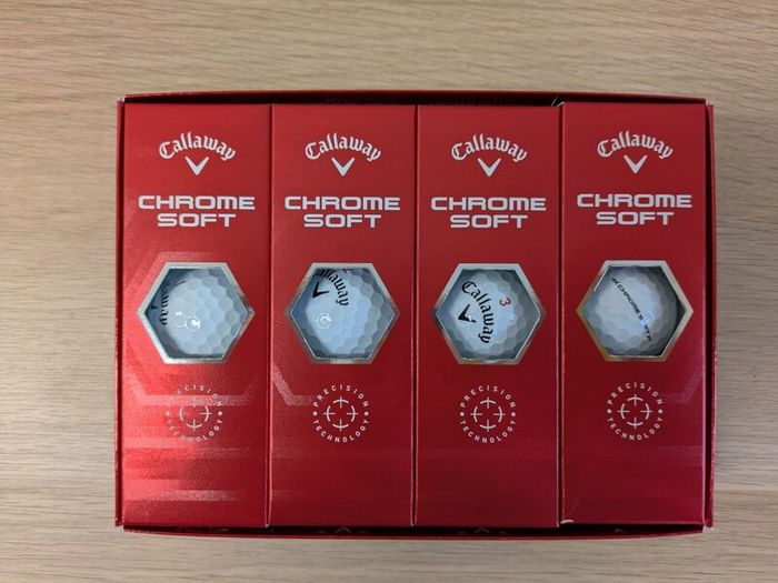 Callaway Chrome Soft 12 Ball Pack - Brand new