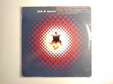 Jam and Spoon - Right In The Night - Epic Records - CLASSIC Trance BANGER!! ORIGINAL German '93 Pressing!