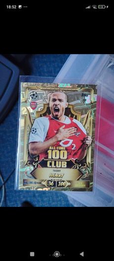 tierry Henry Golden card
