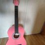 Children's Pink Guitar Image 2