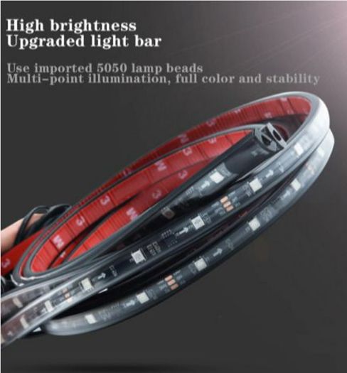 60x90cm App controlled Car LED Underglow Lights Atmosphere Lights