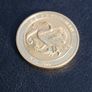 Australia The Perth Mint Est. 1899 Swan Token 32mm 14.4g Gold Plated Image 2