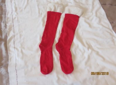 Christmas knee socks