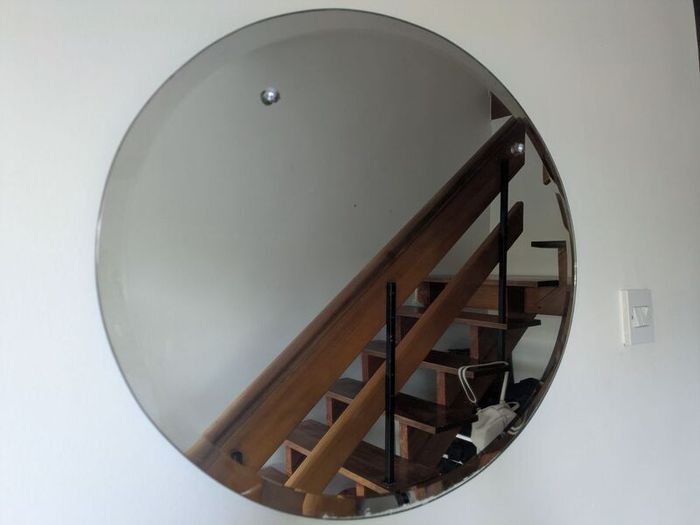 Oval mirror