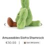 New JELLYCAT Amuseable Siofra Shamrock Image 2