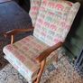 Vintage Upcycled Nursery Armchair Image 2