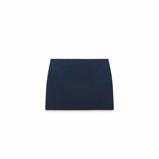 ZARA Collection Navy Blue Velvet Mini Skirt Size S!