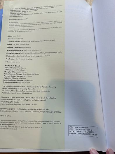 Reader's Digest Complete DIY Manual