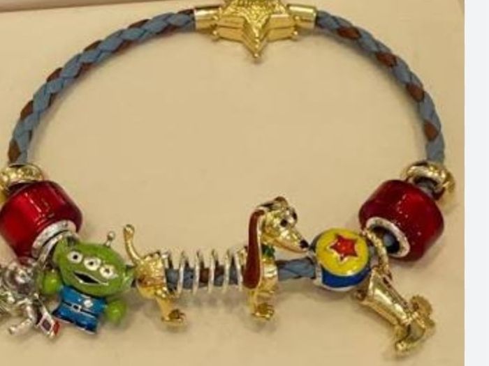 Pandora Disney Pixar Toy Story Slinky Dog Charm  Brand New