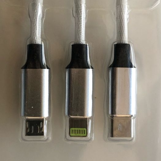 3in1 USB Fast Charging  Cable was Euro 10.90